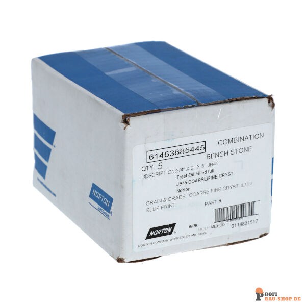 nortonschleifmittel/NORTON_schleifmittel_61463685445 90 Special stones Sharpening stones-Norton COMBINATION BENCH STONE-127-COARSE FINE CRYSTOLON_204343